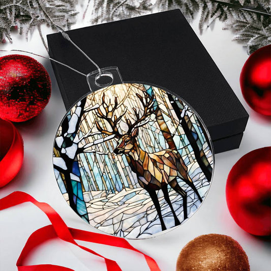 Deer Ornament-[Heartfelt Family Gift]