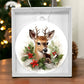 Deer Acrylic Christmas Ornament-[Heartfelt Family Gift]