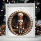 Nutcracker Acrylic Christmas Ornament-[Heartfelt Family Gift]