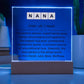 Personalized Nana Definition Acrylic Plaque-[product type]