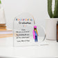 Personalized Kindergarten Graduation Heart Plaque Gift-[product type]