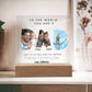 Dad Photo Plaque-[product type]