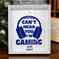 I cant hear you gaming acrylic ornament-[product type]