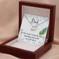 Dad Memorial Necklace Angel Wing Charm-[product type]