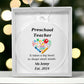 Preschool Teacher Round Christmas Ornament