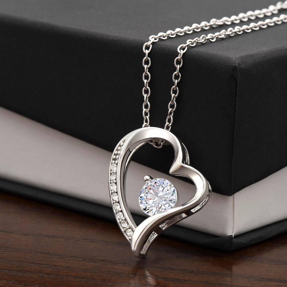 Loving Mother Heart Pendant Necklace-FashionFinds4U