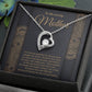 Loving Mother Heart Pendant Necklace-FashionFinds4U