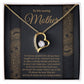 Loving Mother Heart Pendant Necklace-FashionFinds4U