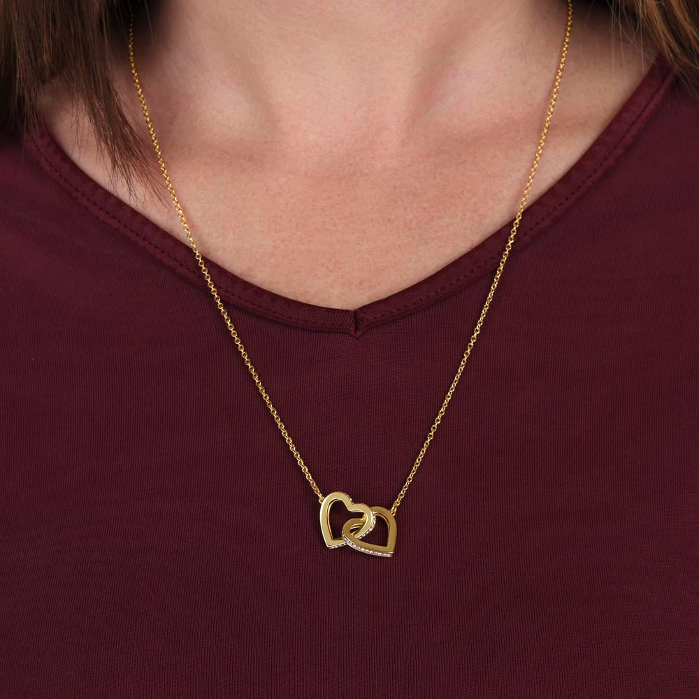 Mom I Love You So Much Interlocking Hearts Necklace-FashionFinds4U