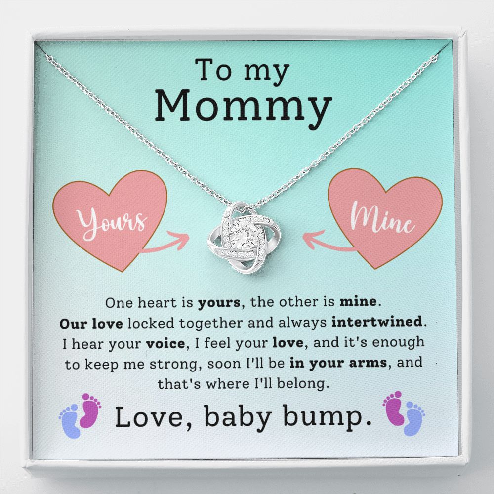 Mommy To Be Yours Mine Necklace-FashionFinds4U