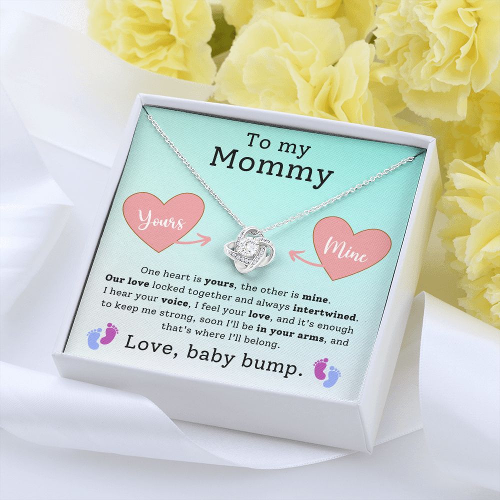 Mommy To Be Yours Mine Necklace-FashionFinds4U