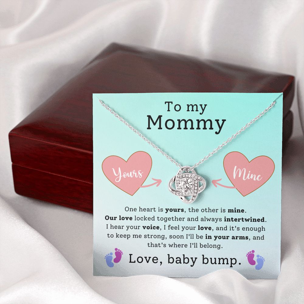 Mommy To Be Yours Mine Necklace-FashionFinds4U