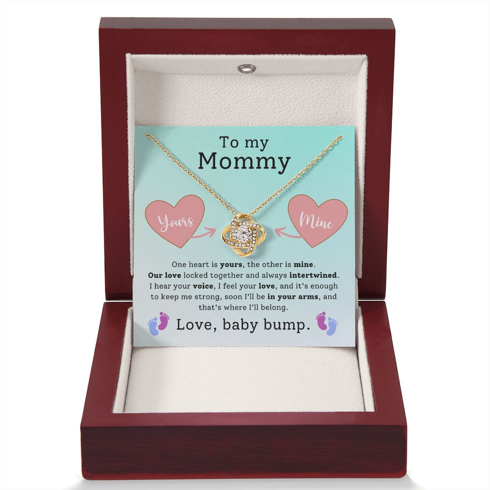 Mommy To Be Yours Mine Necklace-FashionFinds4U