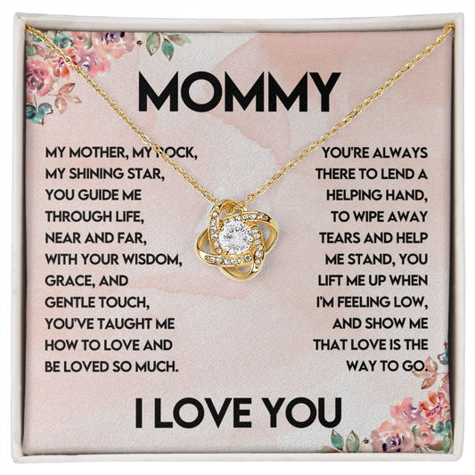 Mommy Love Knot Necklace-FashionFinds4U