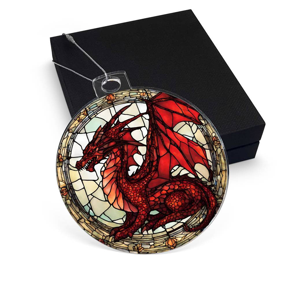 Dragon Acrylic Ornament Plaque-[product type]