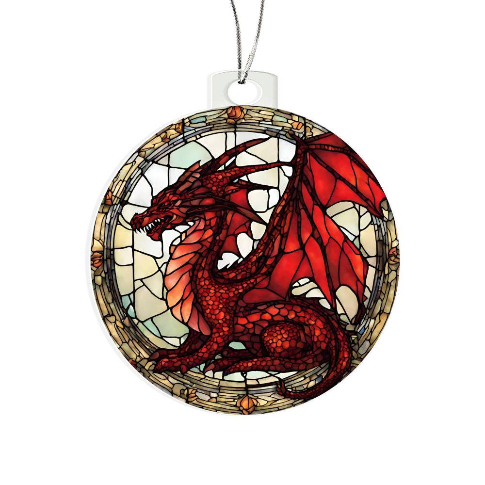 Dragon Acrylic Ornament Plaque-[product type]