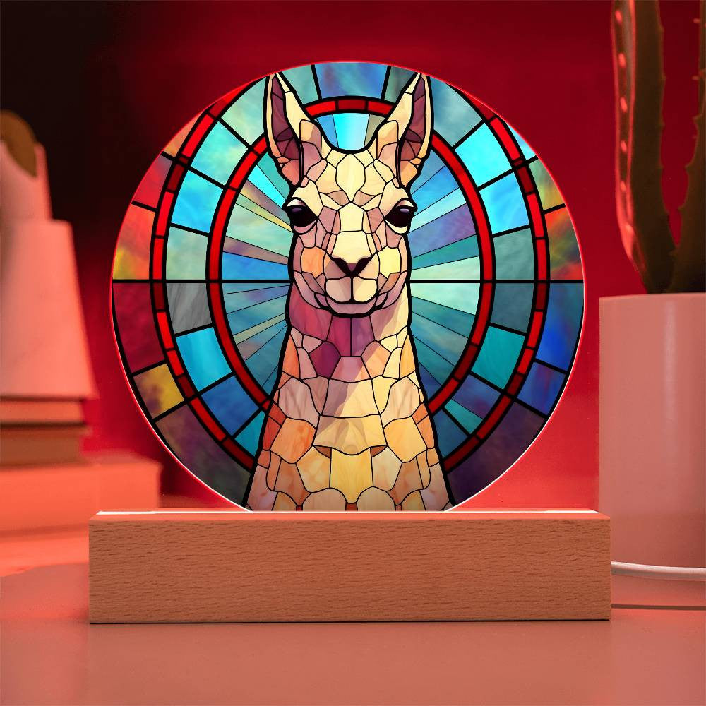 Lllama Led Lighted Plaque-[Heartfelt Family Gift]