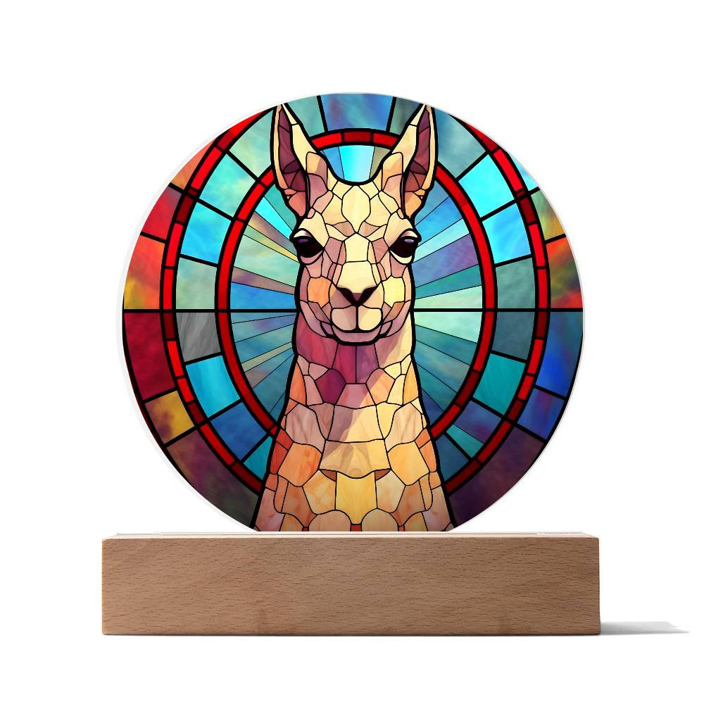 Lllama Led Lighted Plaque-[Heartfelt Family Gift]