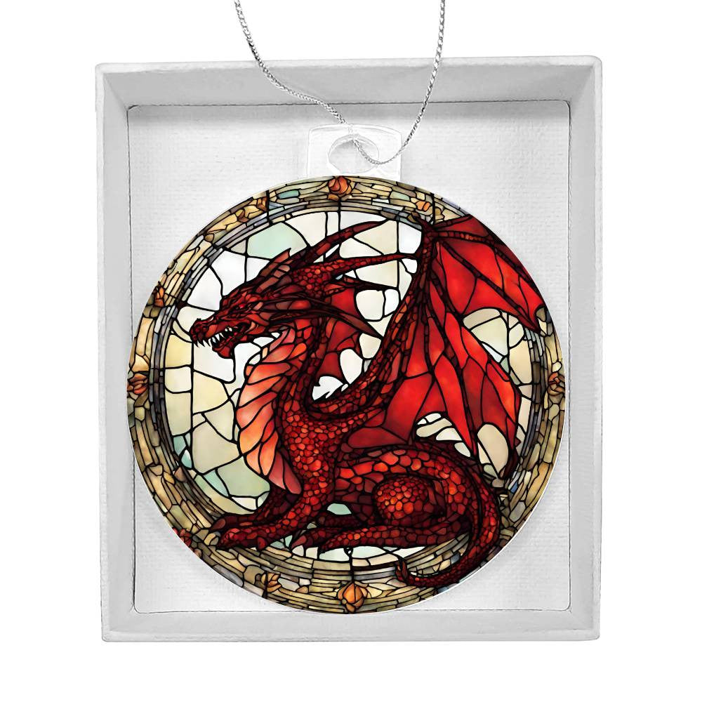 Dragon Acrylic Ornament Plaque-[product type]