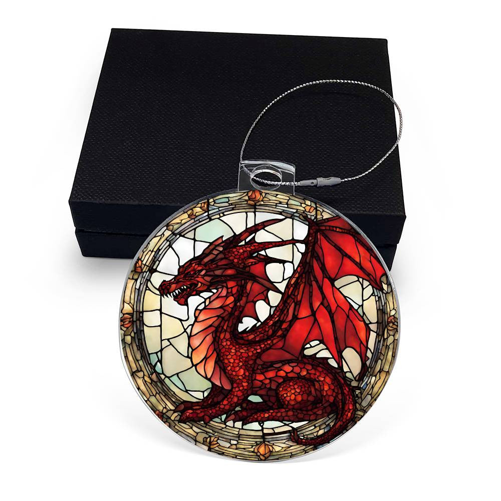 Dragon Acrylic Ornament Plaque-[product type]