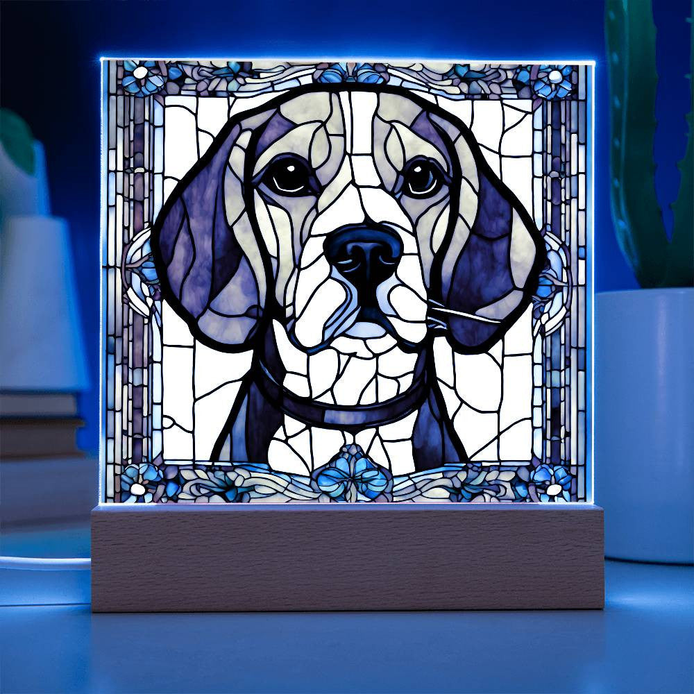 Bealge, Beagle Acrylic Picture, Beagle Dog Gifts, Beagle Lover Gift, Housewarming Gift for Pet Owner,  Birthday Gift, Beagle Christmas-[product type]