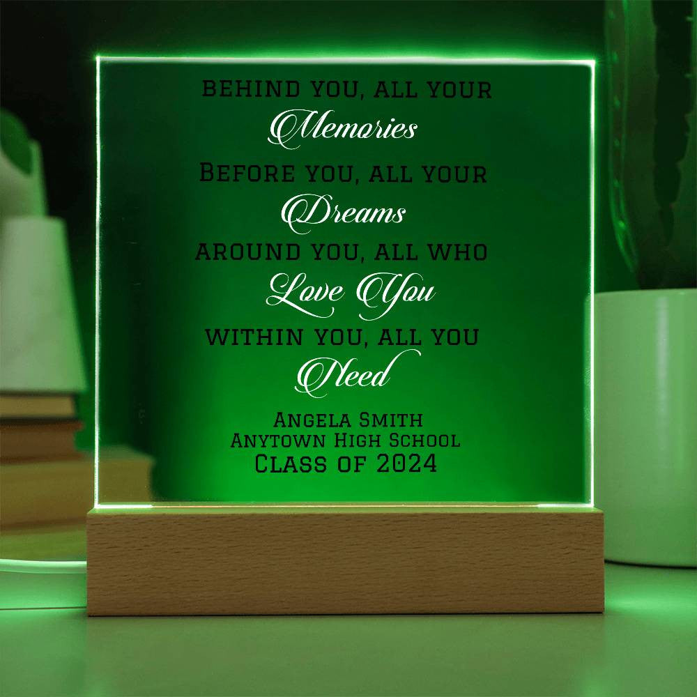 Class of 2024 Graduation Gift Plaque-[product type]