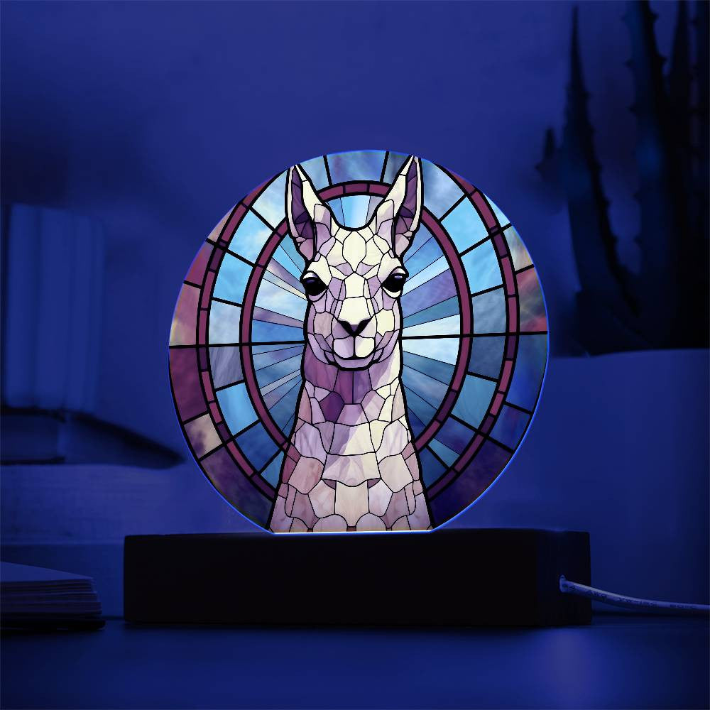 Lllama Led Lighted Plaque-[Heartfelt Family Gift]