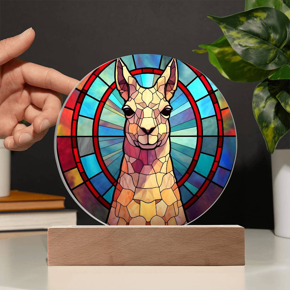 Lllama Led Lighted Plaque-[Heartfelt Family Gift]