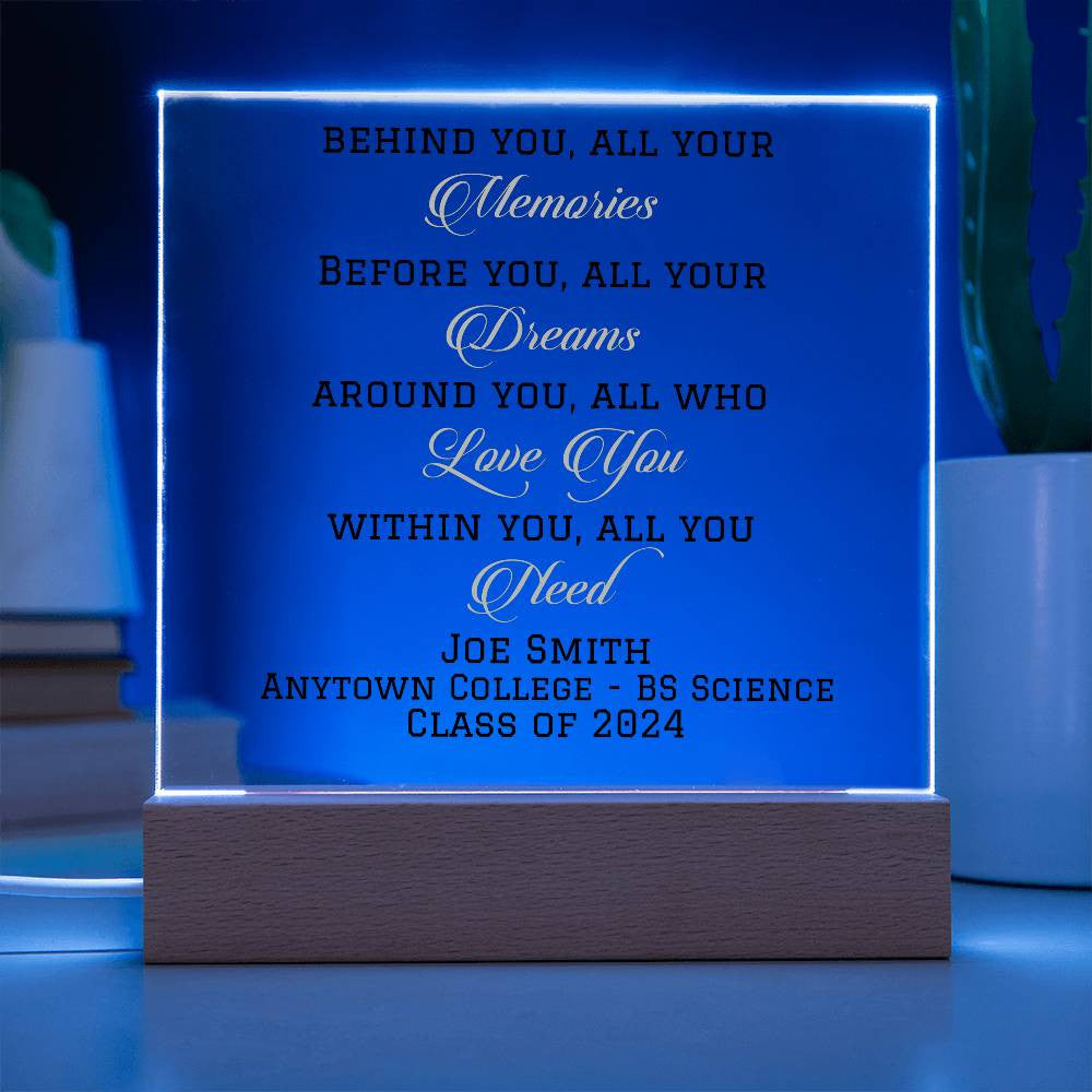 Class of 2024 Graduation Gift Plaque-[product type]